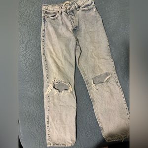 Abercrombie High Rise Dad Jeans